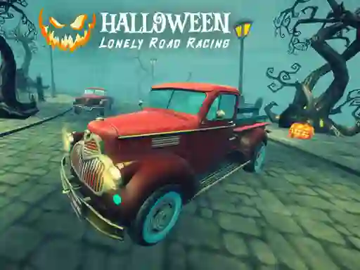 Gra Halloween Lonely Road Racing w Internecie