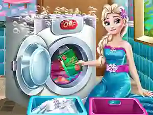 Gra Ice Queen Laundry Day w Internecie