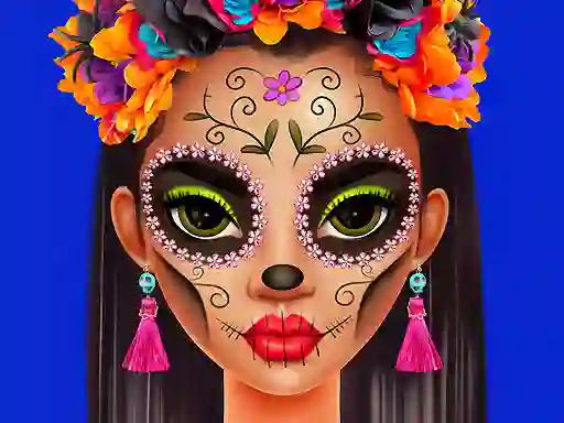 Gra Halloween Makeup Trends w Internecie