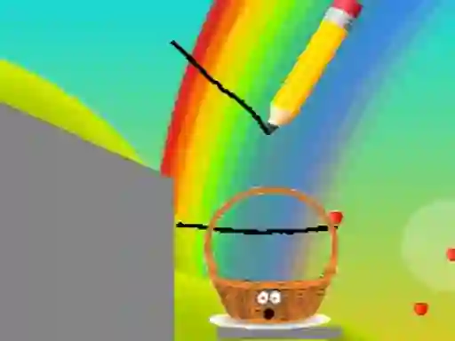 Gra Falling Apples Drawing w Internecie