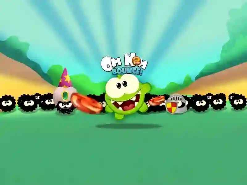 Gra Om Nom Bounce w Internecie