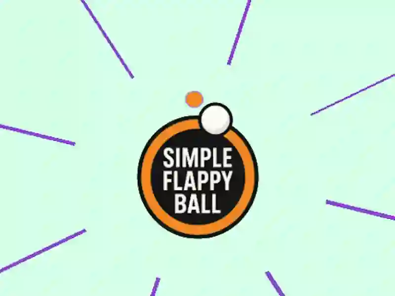 Gra Simple Flappy Ball w Internecie
