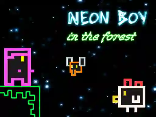 Gra Neon Boy in the forest w Internecie