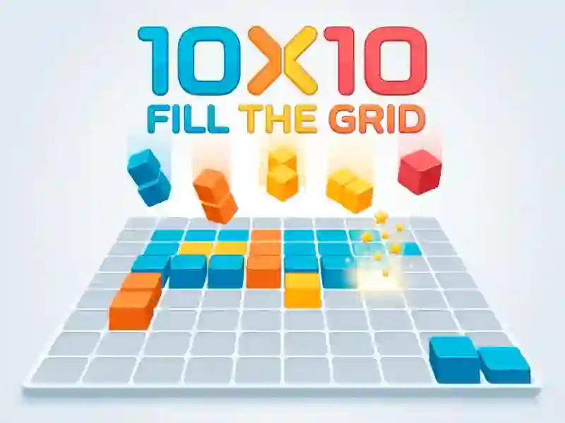 Gra 10x10 Fill The Grid w Internecie