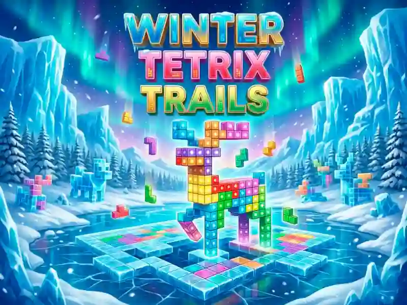 Gra Winter Tetrix Trails w Internecie