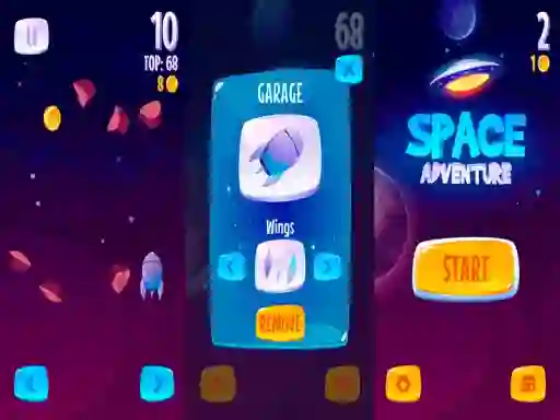 Gra Space Adventure w Internecie