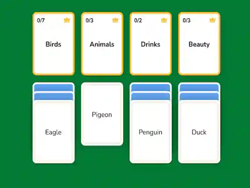 Gra Word Solitaire w Internecie