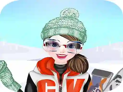 Gra Happy Ski Dressup w Internecie