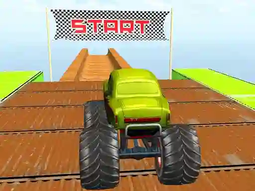 Gra Mega ramp Monster truck w Internecie
