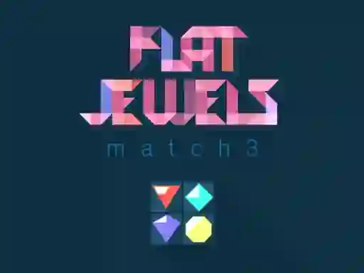 Gra Flat jewels match 3 w Internecie