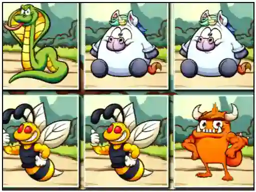 Gra Animals Memo Match w Internecie