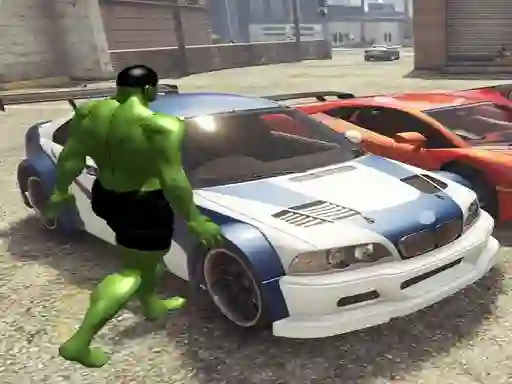 Gra Chained Car vs Hulk w Internecie