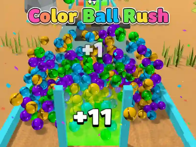 Gra Color Ball Rush w Internecie