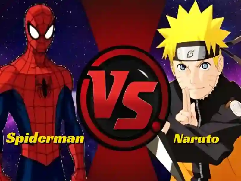 Gra Spiderman Vs Naruto w Internecie