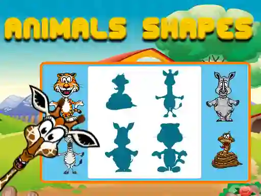 Gra Animals Shapes w Internecie