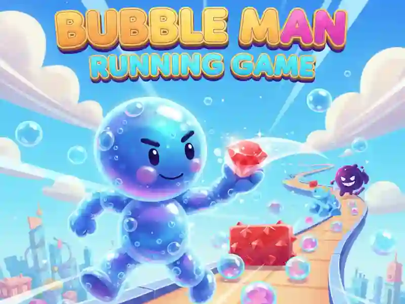 Gra Bubble Man Running Game w Internecie