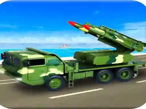 Gra Us Army Missile Attack Army Truck Driving Games w Internecie