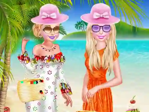 Gra BFF Spring Beach Holiday w Internecie