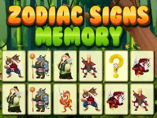 Gra Zodiac Signs Memory w Internecie