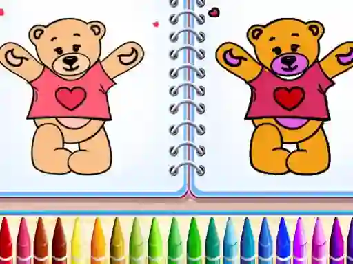 Gra Cute Teddy Bear Colors w Internecie