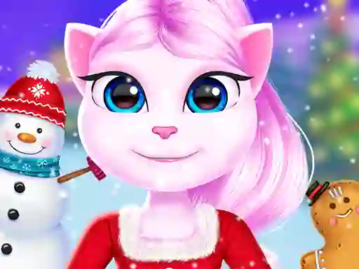 Gra Cat Girl Christmas Decor Game w Internecie
