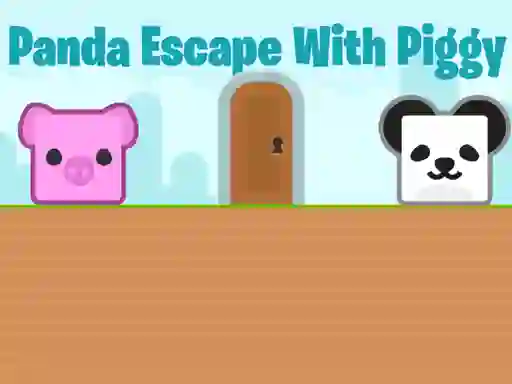 Gra Panda Escape With Piggy w Internecie