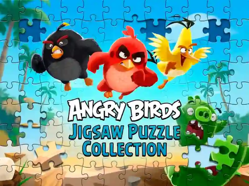 Gra Angry Birds Jigsaw Puzzle Collection w Internecie