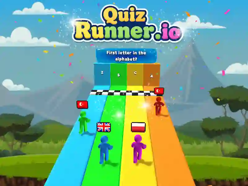 Gra Quiz Runner.io w Internecie