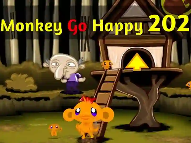 Gra Monkey Go Happy Stage 202 w Internecie