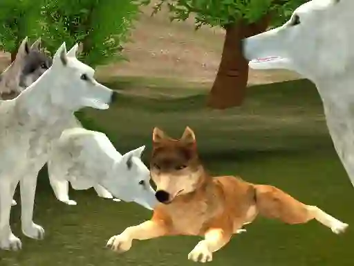 Gra Wild Wolves Hunger Attack w Internecie