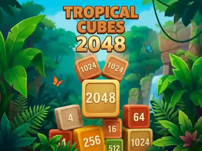 Gra Tropical Cubes 2048 w Internecie