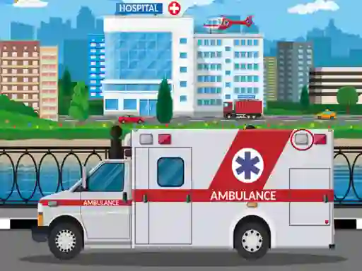 Gra Ambulance Trucks Differences w Internecie