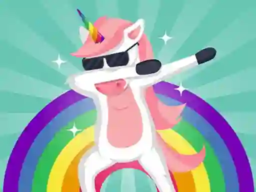 Gra Dab Unicorns Puzzle w Internecie