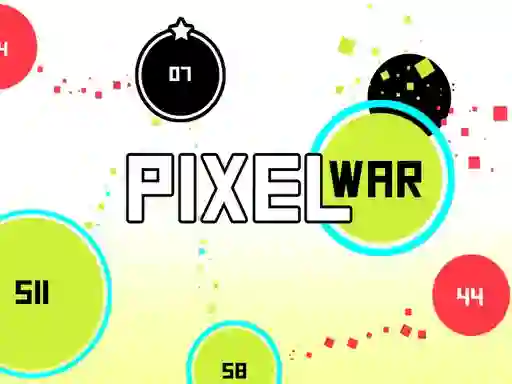 Gra Pixel War w Internecie