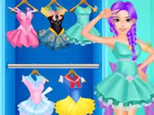 Gra Fashion Girl Cosplay Sailor Moon Challenge w Internecie