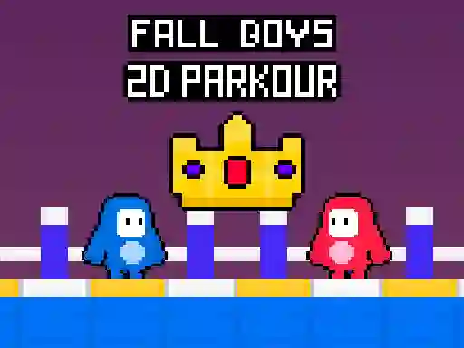 Gra Fall Boys 2D Parkour w Internecie