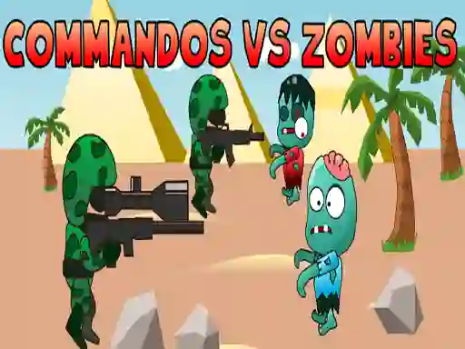 Gra Commandos vs Zombies w Internecie