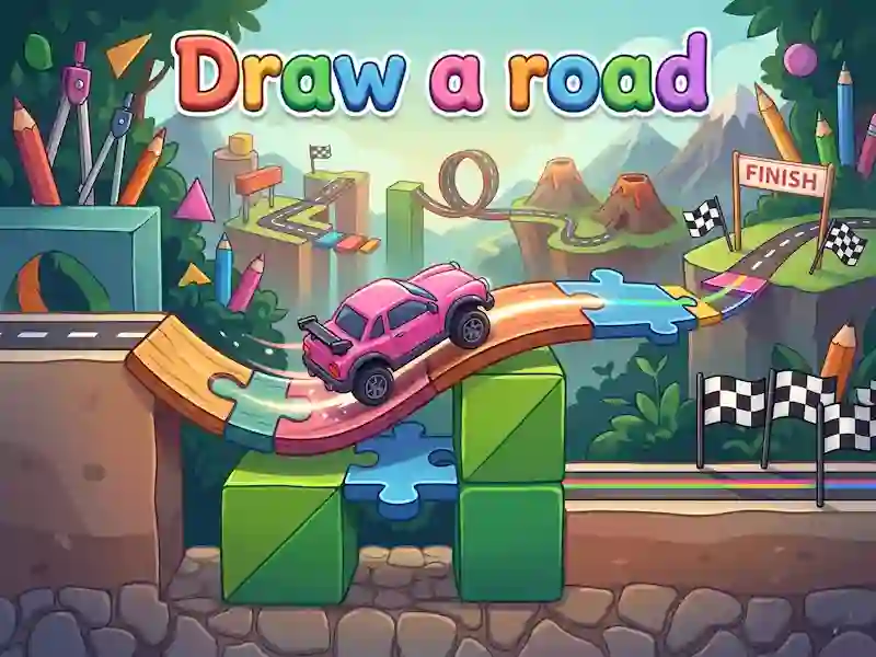 Gra Draw a road w Internecie