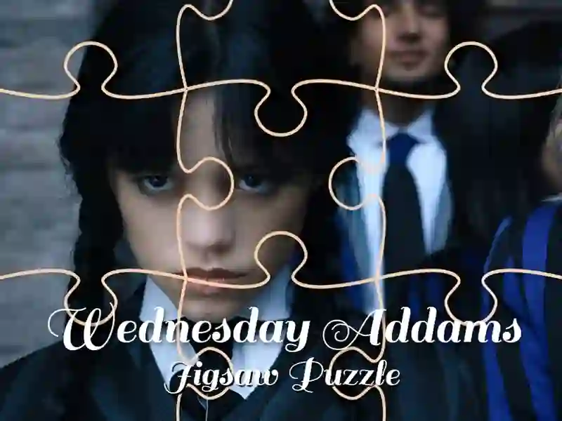 Gra Wednesday Addams Jigsaw Puzzle w Internecie