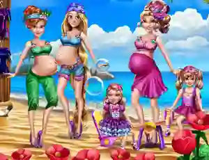 Gra Pregnant Moms Exotic Holiday w Internecie