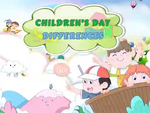 Gra Childrens Day Differences w Internecie