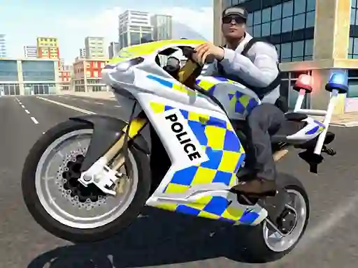 Gra Police Chase Motorbike Driver w Internecie