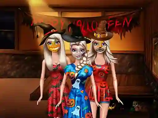 Gra Spooky Halloween Dolls w Internecie