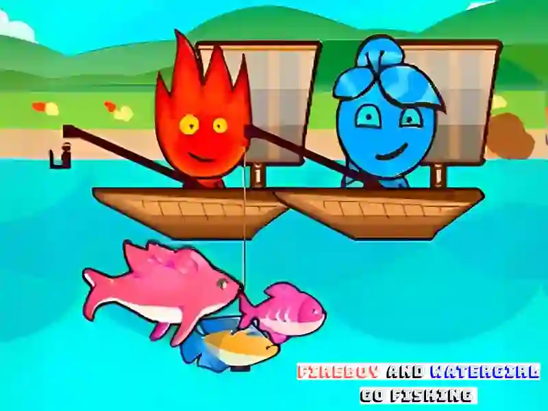Gra FireBoy And WaterGirl Go Fishing w Internecie