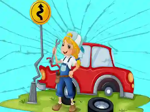 Gra Broken Cars Jigsaw w Internecie