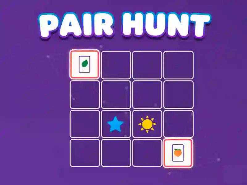 Gra Pair Hunt w Internecie
