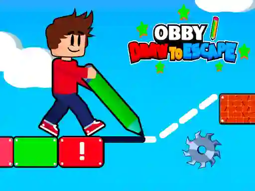 Gra Obby Draw to Escape w Internecie