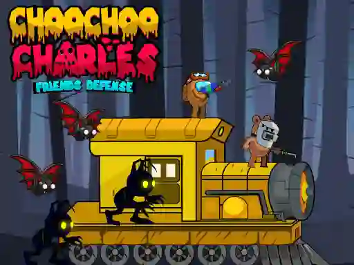 Gra Choochoo Charles Friends Defense w Internecie
