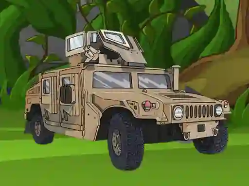 Gra Army Vehicles Memory w Internecie