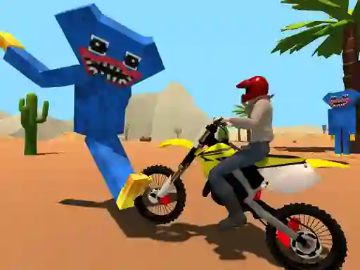 Gra Motoracer vs Huggy w Internecie